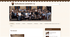 Desktop Screenshot of lesonen.fi